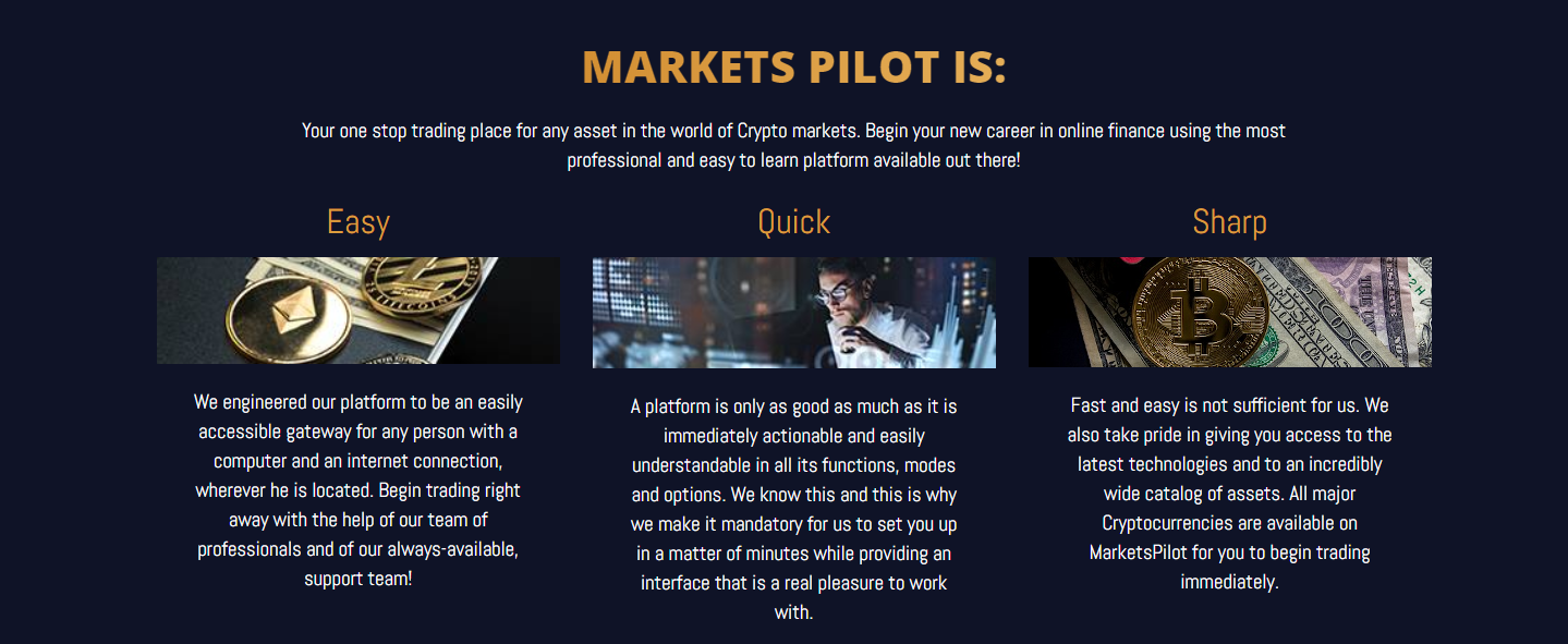 marketspilot features