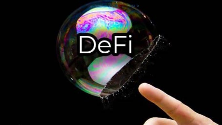 DeFi bubble pop