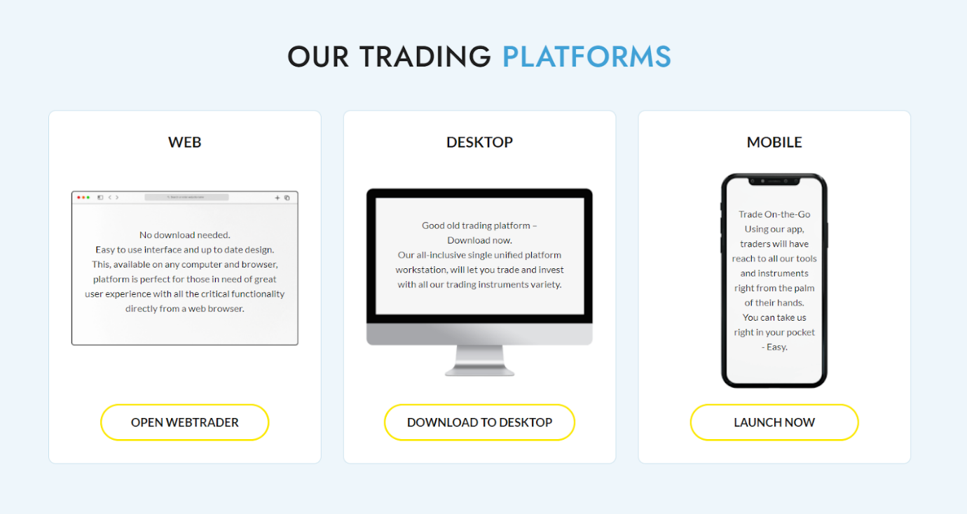 KronoX Trading Platforms